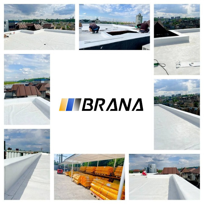 Покрівельна ПВХ мембрана Sikaplan 18 D неармована для сполучень Вишневе - зображення 3