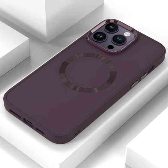 TPU чехол Bonbon Metal Style with MagSafe для Apple iPhone 12 Pro Max (6.7") Херсон