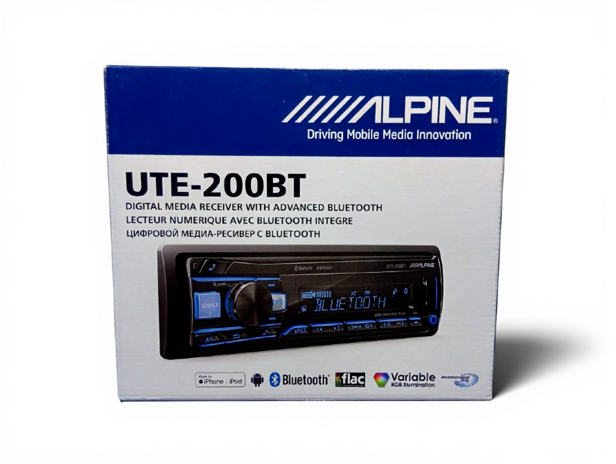 Автомагнітола ALPINE UTE-200BT Київ - зображення 1