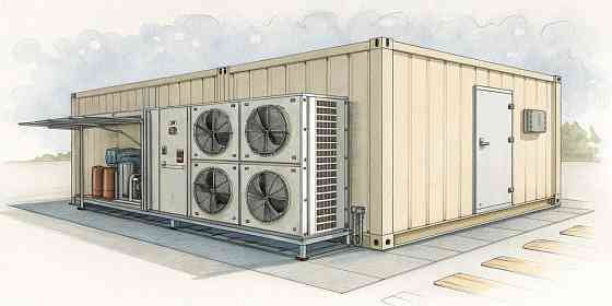 Холодильна камера, морозильна камера, шокова заморозка - промислові Київ