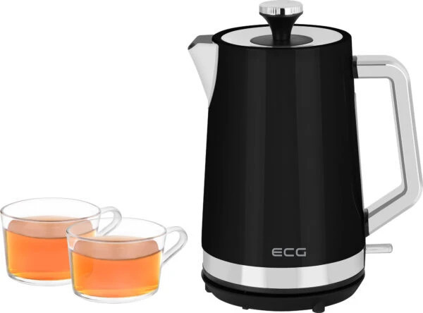 Электрочайник EСG RK 1766 Vintage Nero 1.7 л черный Київ - зображення 2