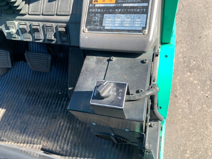 Вилочный автопогрузчик Mitsubishi, 2020 года, с печкой. Модель: FGE15T. Номинальная грузоподъемность Умань - зображення 8