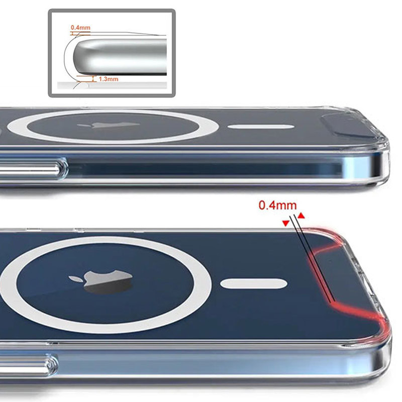 Чехол TPU Space Case with MagSafe для Apple iPhone 16 (6.1") Херсон - зображення 4