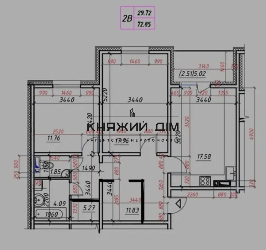 ГЕНЕРАТОР! Продаж 2 кімнатна квартира ЖК Вудсторія КОД 21147353 Киев - изображение 7