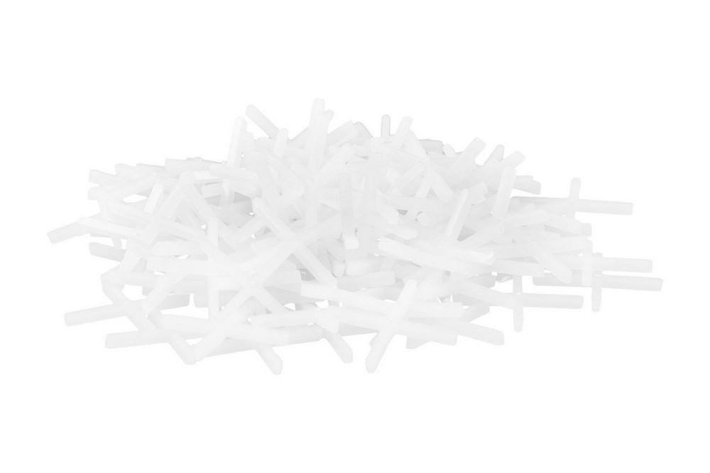 Крестики дистанционные для укладки керамической плитки MASTERTOOL 1.5 мм 120 шт 81-0515 Харків - зображення 2