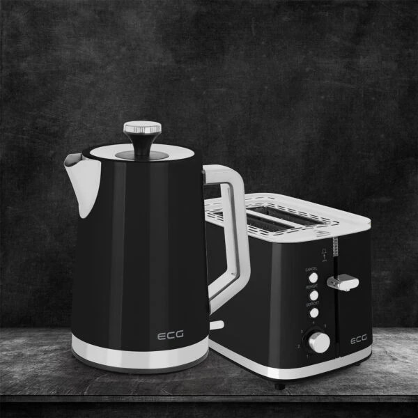 Электрочайник EСG RK 1766 Vintage Nero 1.7 л черный Київ - зображення 9