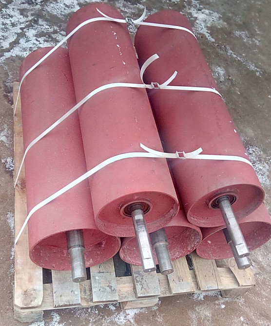 Ролик конвейерный 152 х 530 , ролики ленточного транспортера Киев - изображение 5