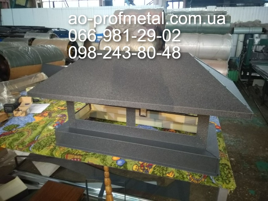 Флюгарка антрацитового цвета 7016 РЕМА. Киев - изображение 3