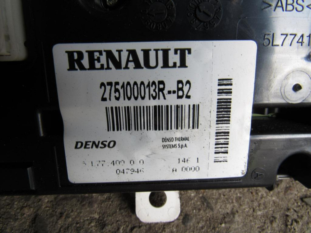 Блок управления климат контролем Renault Master III 2010-2018 (275100013R) Ковель - зображення 3