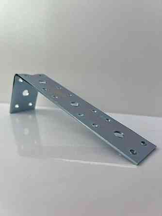 Куточок 50х150х35х2 кріпильний металевий посилений з ребром жорсткості різнобічний Нововолинськ