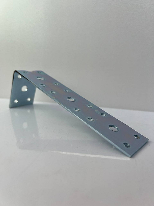 Куточок 50х150х35х2 кріпильний металевий посилений з ребром жорсткості різнобічний Нововолынск - изображение 2