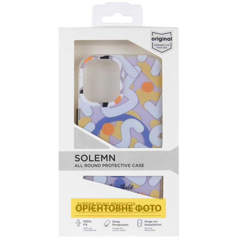 TPU чехол Pastel Chaos with Magnetic Fit для Apple iPhone 16 (6.1") Херсон - зображення 3