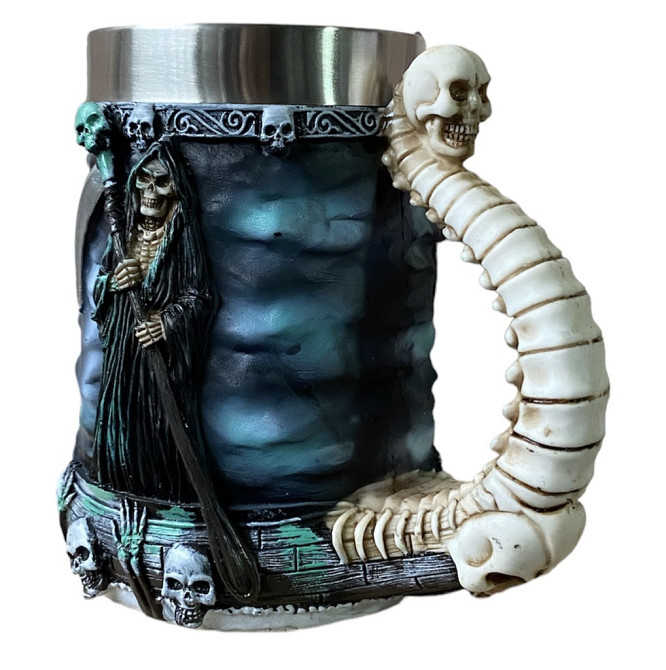 Кружка Чашка 3D Жнец с Косой 550мл Київ - зображення 3