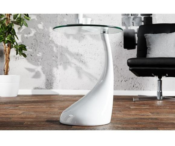 Стіл Перла журнальний білий Дніпро - зображення 3