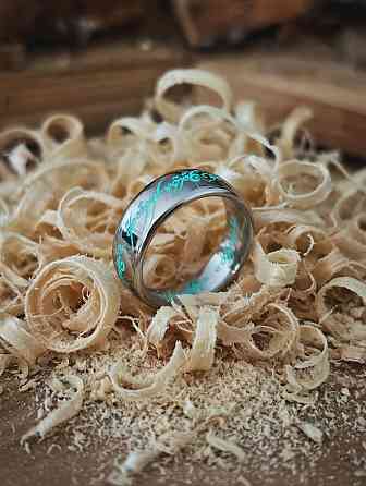 Кольцо Всевластия с эксклюзивным свечением Tiffany Blue для ценителей Властелина Колец и Хоббита Київ