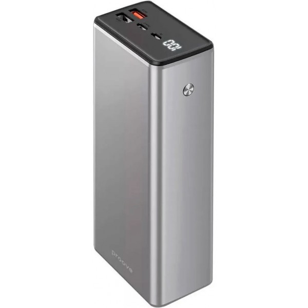 Power Bank Proove Metalskin 65W 30000mAh Gray (PBM365210004) (Код товару:38073) Харків - зображення 1