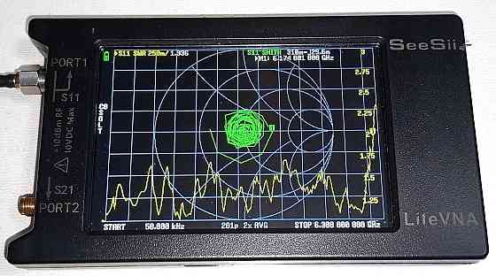 Антенна логопериодическая 50KHz-6GHz 7dB 50W SL10 mini, SMA-female + переходник (10947) Дніпро