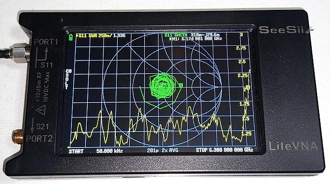 Антенна логопериодическая 50KHz-6GHz 7dB 50W SL10 mini, SMA-female + переходник (10947) Дніпро - зображення 6