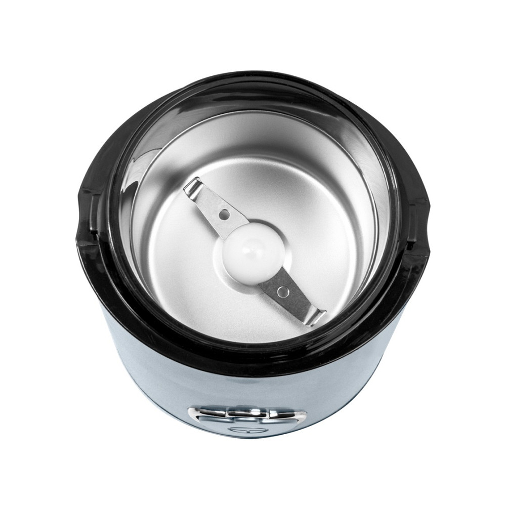 Кофемолка Liberton LCG-2306 150 Вт голубая Київ - зображення 8