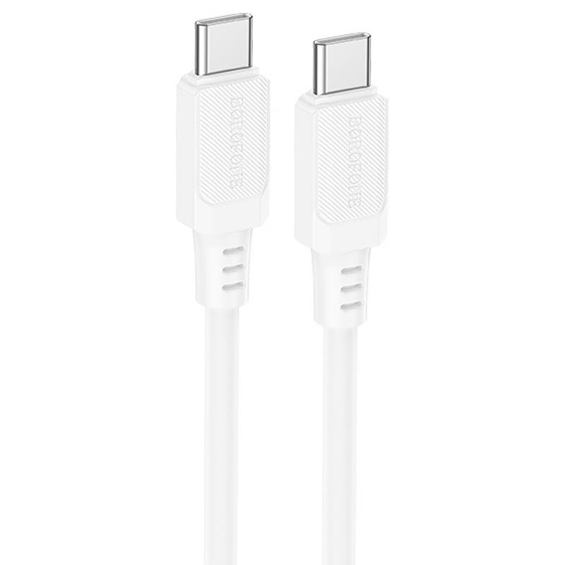 Дата кабель Borofone BX115 Lotto Type-C to Type-C 60W (1m) Херсон - зображення 1