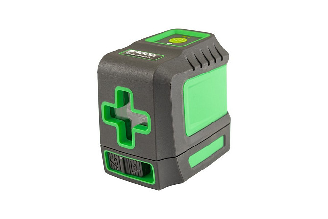 Уровень лазерный MASTERTOOL 30 м ±0.3 мм/м H110°/V110° ±4° GREEN/510 нм класс II IP54 ААх2 сумка 30- Харків - зображення 1