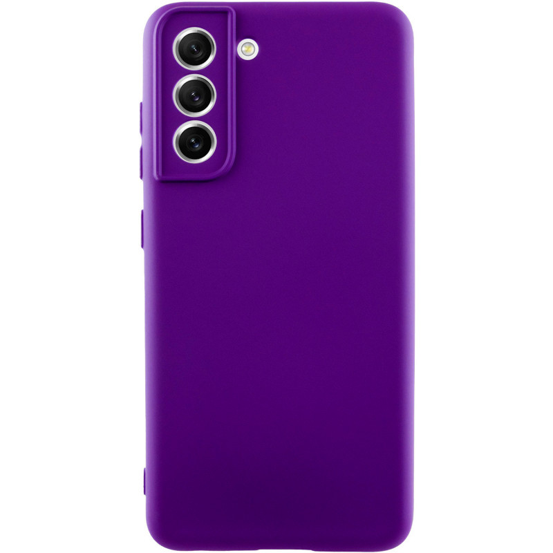 Чехол TPU GETMAN Liquid Silk Full Camera для Samsung Galaxy S21 Херсон - зображення 1