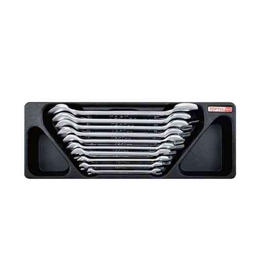 Набор ключей рожковых 6-27мм 10 ед. (в ложементе) TOPTUL GAAT1003 Харьков