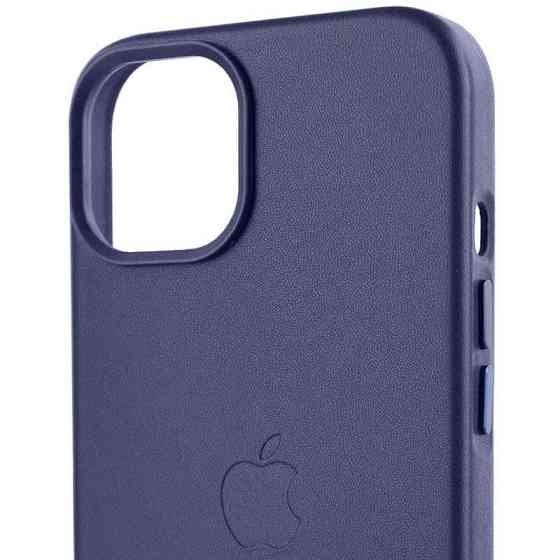 Кожаный чехол Leather Case (AA Plus) with Magnetic Fit для Apple iPhone 12 Pro / 12 (6.1") Херсон