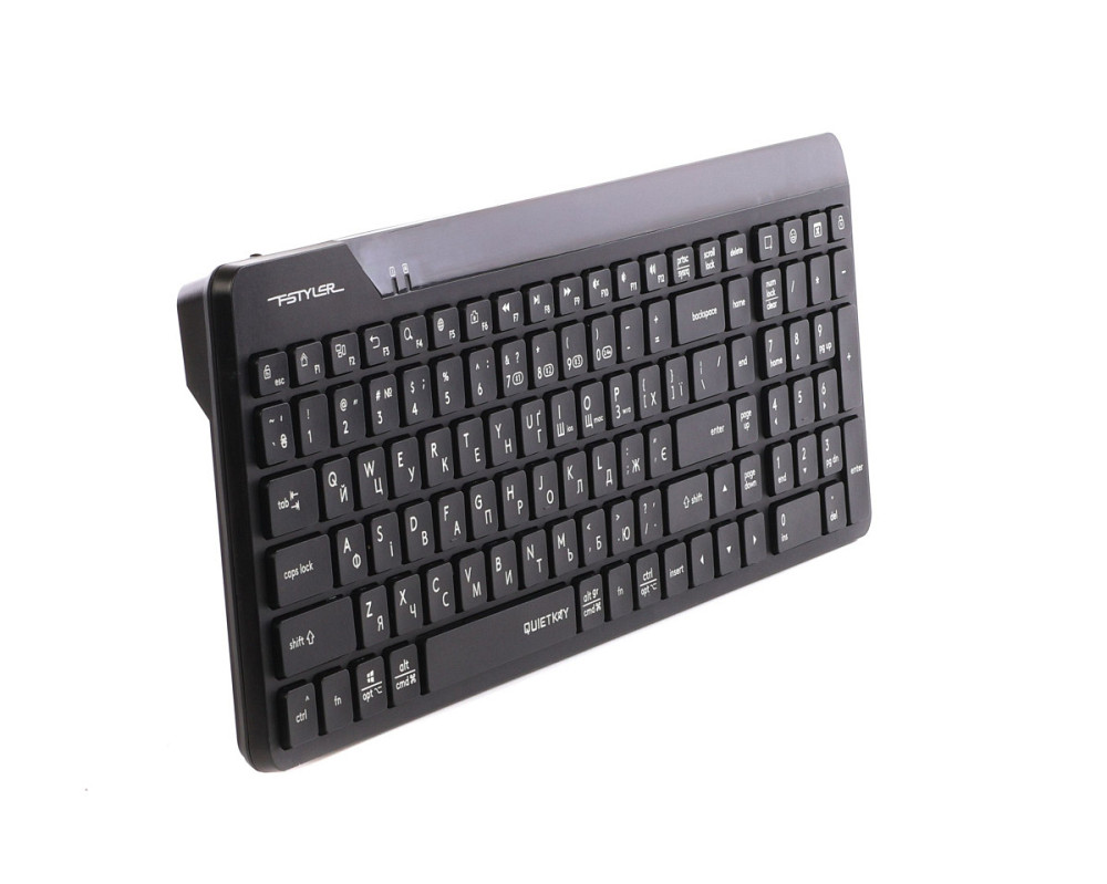 Клавиатура беспроводная A4Tech Fstyler FBK23 AS (Black) черная Київ - зображення 3
