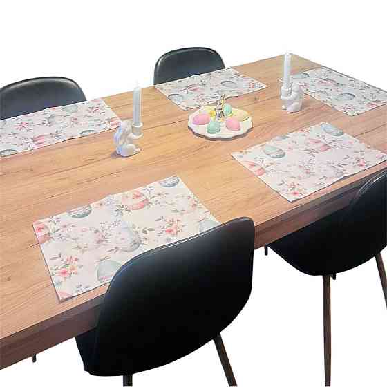 Салфетки Пасхальные прямоугольные 26х39см 5 штуки разноцветные Одесса