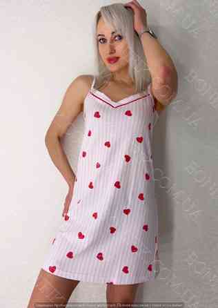 Женская ночная сорочка на тонкой бретели "Loveu" (арт. LDK 112/67/02) Кривий Ріг