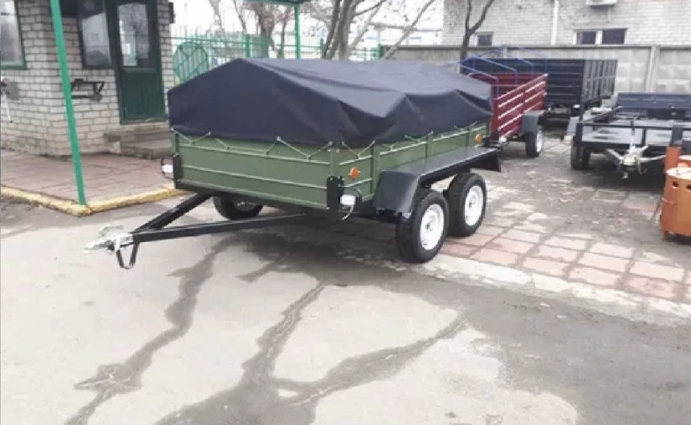 Підсилений причеп дводомний від виробника Харків - зображення 2