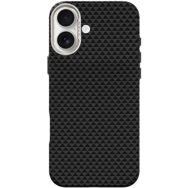 Чехол TPU+PC KVZV Triangular Pattern with Magnetic Fit для Apple iPhone 17 (6.3") Херсон - зображення 1