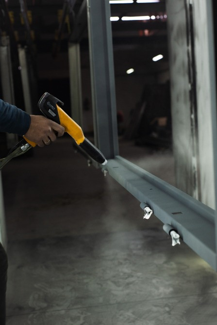 Пескоструйная очистка Порошковая покраска конструкцій до 7 м Київ Харків - зображення 1