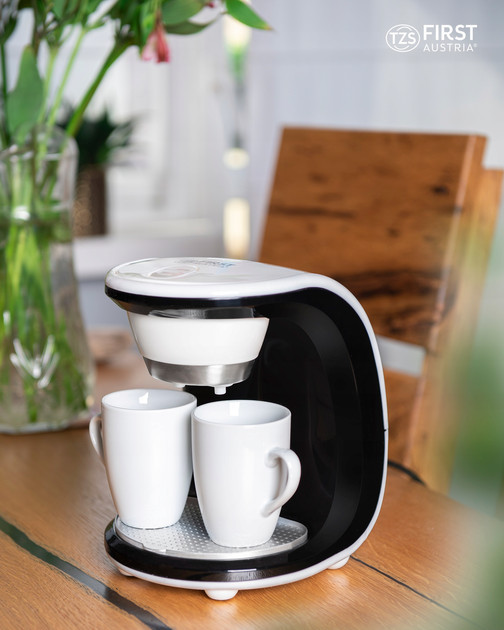 Кофеварка капельная First FA-5453-2 450 Вт белая Киев - изображение 1