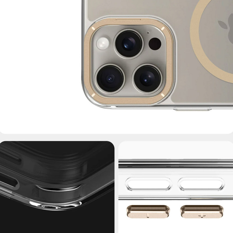 Чехол TPU Space Case Apex with Magnetic Fit для Apple iPhone 16 Pro Max (6.9") Херсон - изображение 5