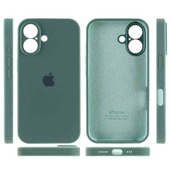 Чехол Silicone Case Full Camera Protective (AA) для Apple iPhone 16 Plus (6.7") Херсон