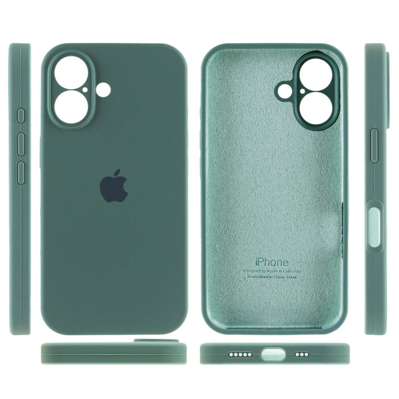 Чехол Silicone Case Full Camera Protective (AA) для Apple iPhone 16 Plus (6.7") Херсон - зображення 5