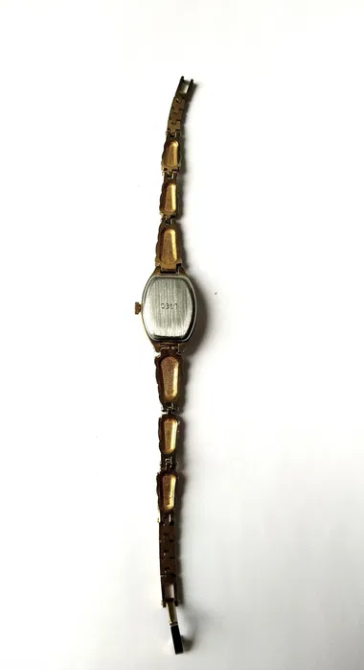 Часы женские Чайка 17 камней, Советская позолота, наручные, механика Киев - изображение 2