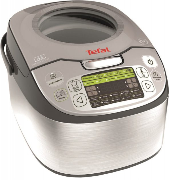 Мультиварка Tefal Fuzzy Logic RK812B32 750 Вт Київ - зображення 1