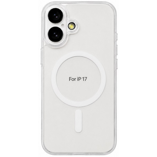 Чохол DM Lens Protection with MagSafe для Apple iPhone 17 Matte White Харків - зображення 2