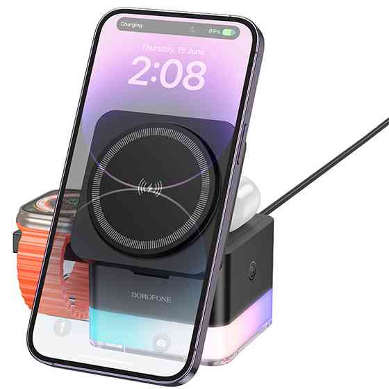 БЗУ Borofone BQ34 Square 3in1 15W Херсон