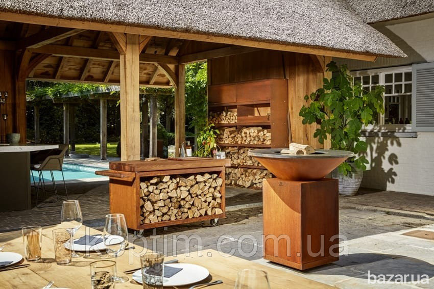 Гриль-мангал барбекю закрытого типа HOLLA GRILL Original Black Харків - зображення 4