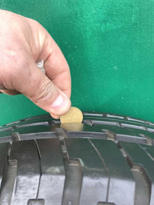 Резина Шина GOOD-YEAR 225/55/R17 лето, без повреждений и без латок, Київ - зображення 2