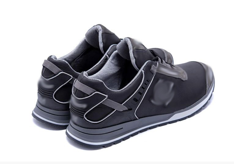 Мужские кожаные кроссовки Clasic model Black Київ - зображення 6