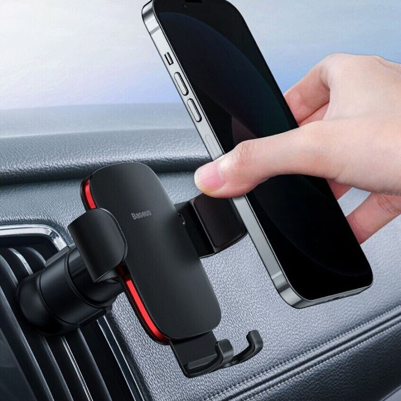Автодержатель Baseus Metal Age 2 Gravity Car Mount (Air Outlet Version) (SUJS00001) Херсон - изображение 7