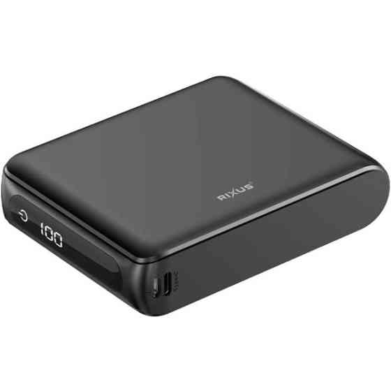 Power Bank Rixus RXPB25 20000mAh 22.5W Black Харків