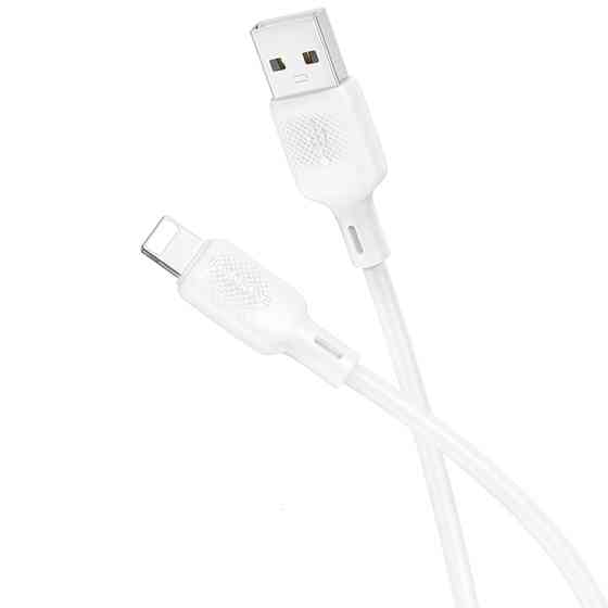 Дата кабель Borofone BX113 Lenny USB to Lightning 2.4A (1m) Херсон