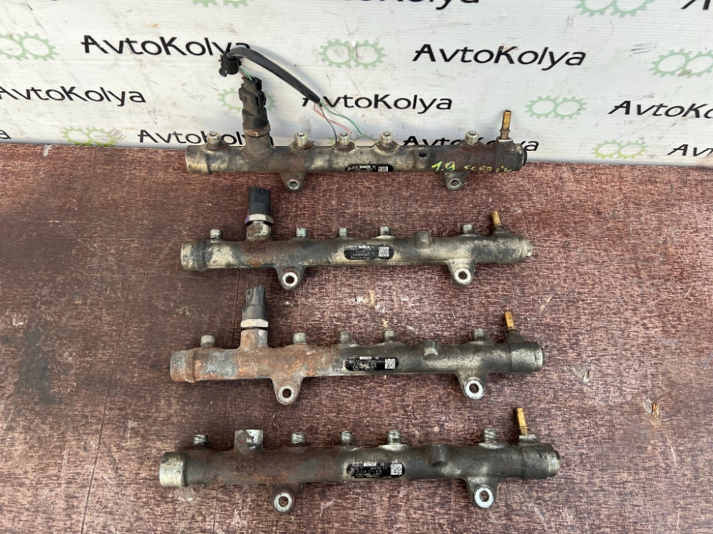 Топливная рейка (рампа форсунок) Renault Laguna II 1.9 dci 2001-2007 (0445214078) Ковель - зображення 1