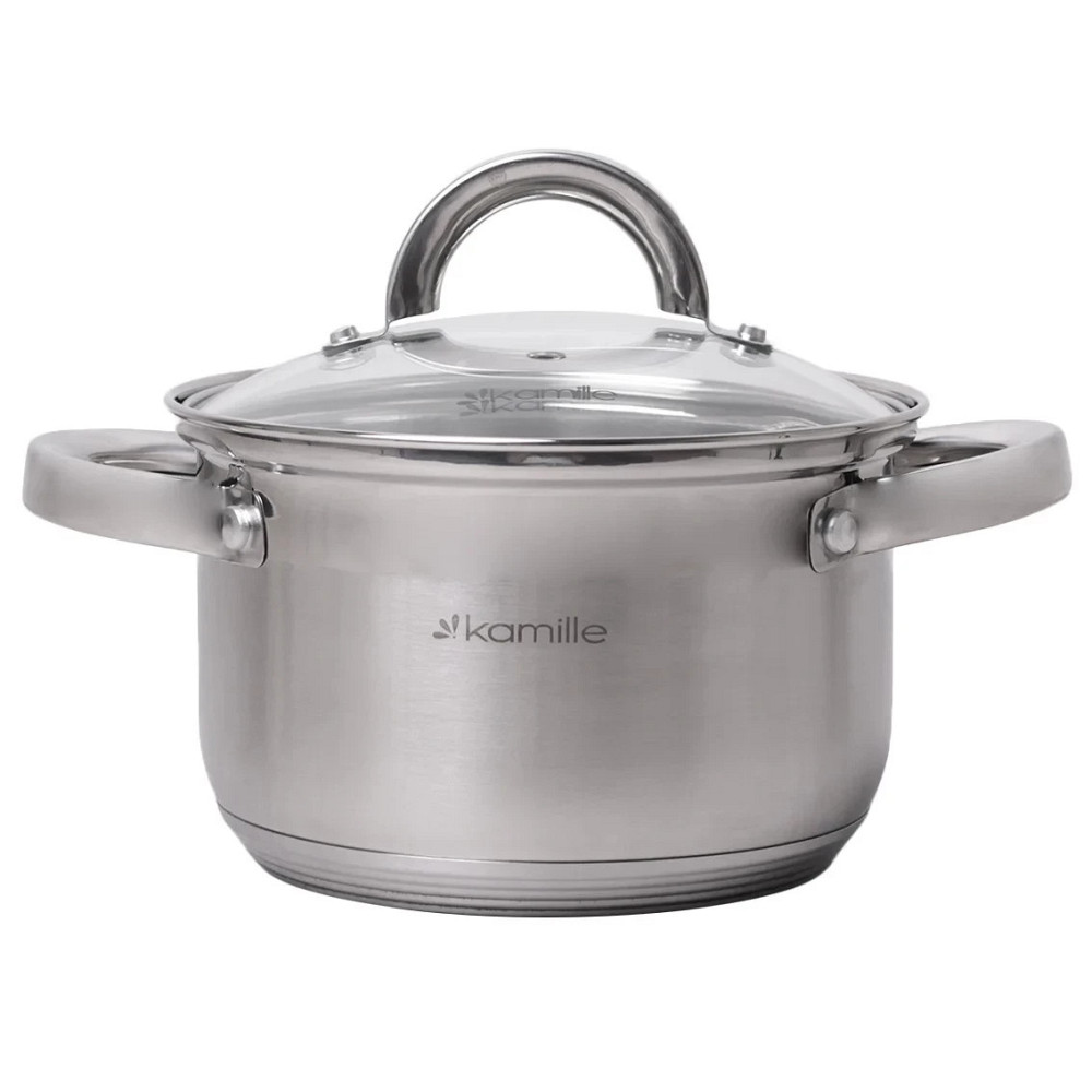 Каструля Kamille KM-5616S 2.1 л 16 см Київ - зображення 1
